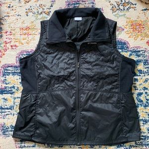 Columbia Sportswear windbreaker Black Vest 2X